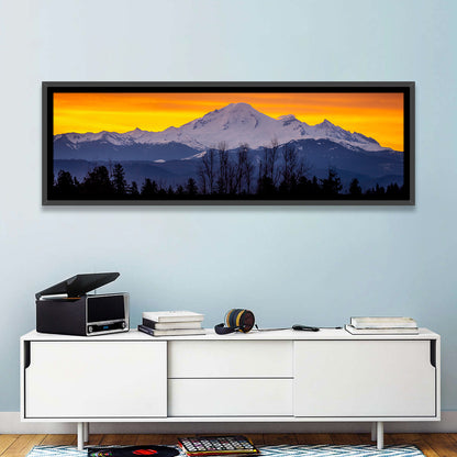 Sunrise Over Mount Baker Wall Art