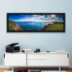 Sidmouth Cliffs and Sea View Wall Art