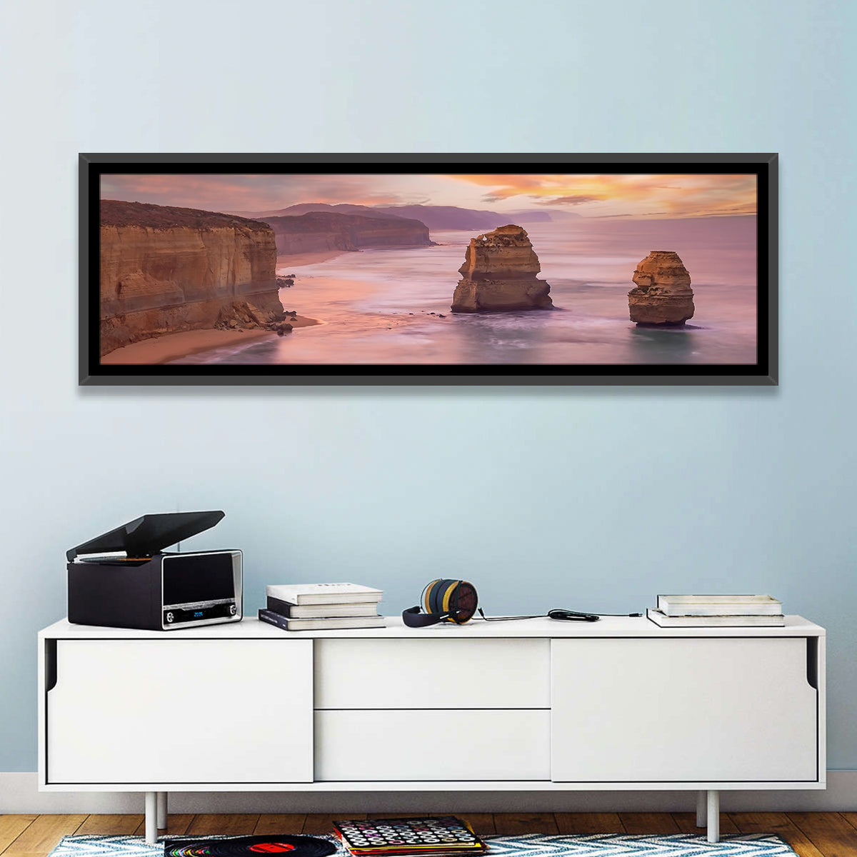 Twelve Apostles Sunset Sea Stacks Wall Art