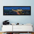 Kamianets-podilskyi Fortress at Dusk Wall Art
