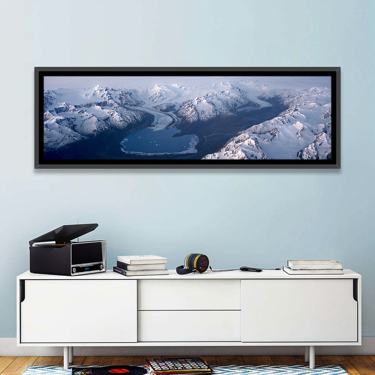 Lake George Alpenglow Wall Art