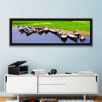 Boats at the Shoreline Wall Art