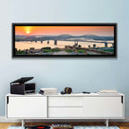Hernando De Soto Bridge at Sunset Wall Art