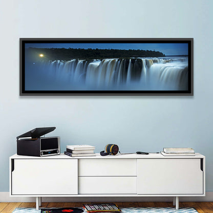 Moonlit Iguazu Falls Wall Art