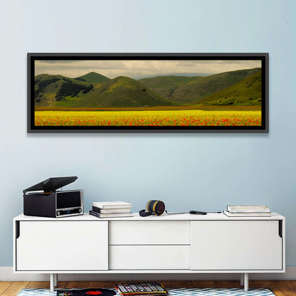 Castelluccio Wildflower Meadow Wall Art