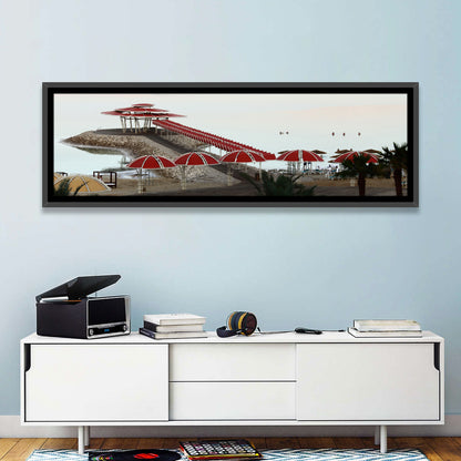 Ein Bokek Dead Sea Boardwalk Wall Art