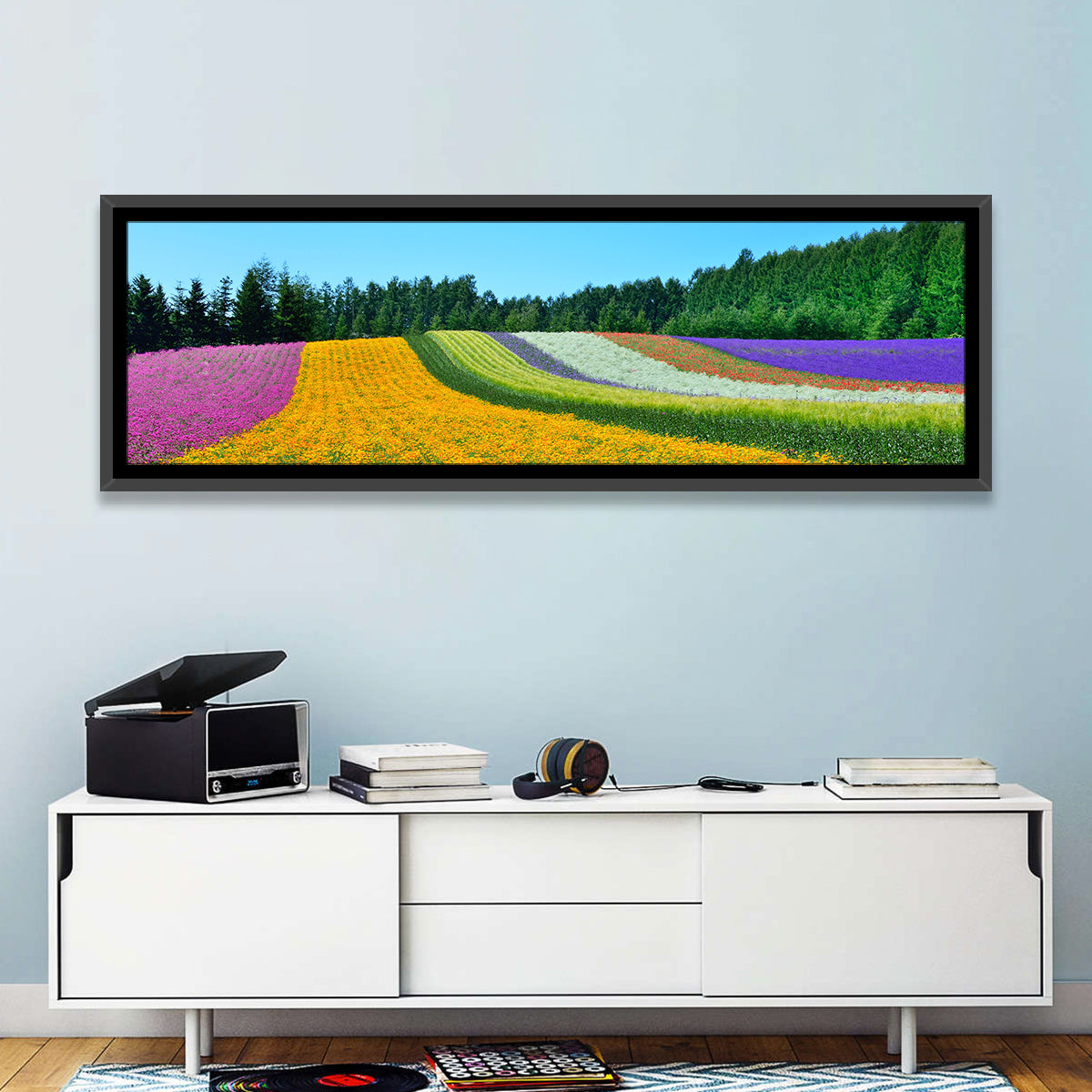 Tomita Flower Fields, Nakafurano Wall Art