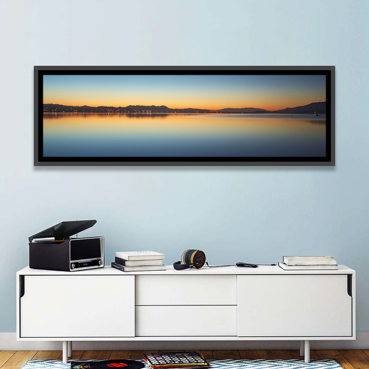 Lake Elsinore Sunset Wall Art