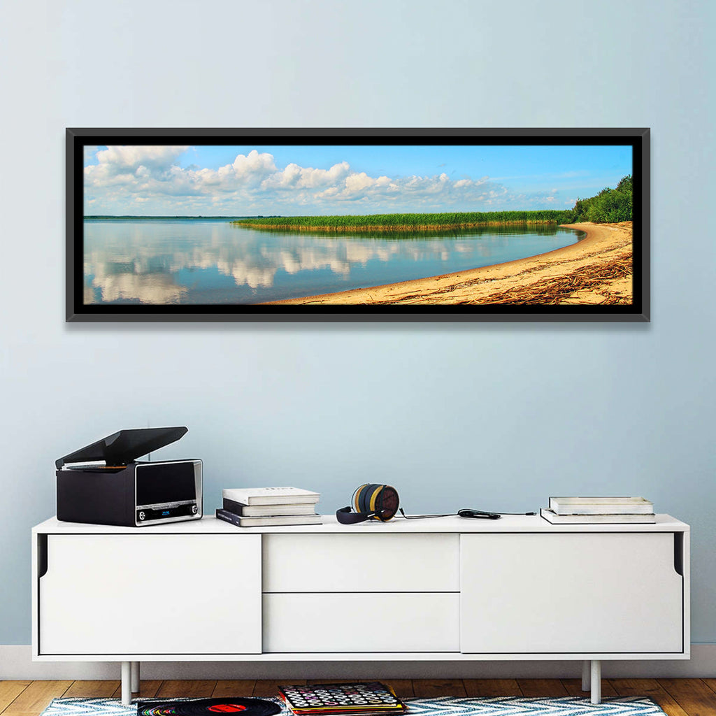 Lake Pskov Shoreline Wall Art