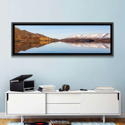 Lake Kleifarvatn Reflection Wall Art