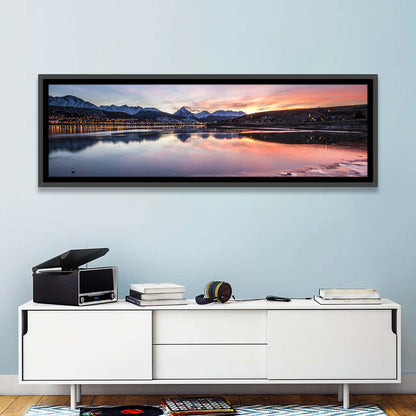 Ushuaia Twilight Reflection Wall Art