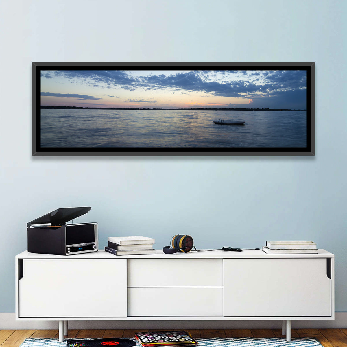 Lake Okoboji at Twilight Wall Art