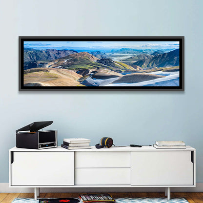 Rhyolite Mountain Range Wall Art