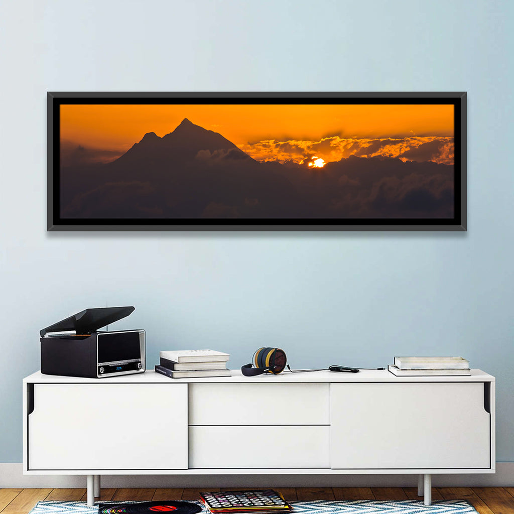Athos Mountain Sunrise Wall Art