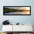 Amazon River Sunset Reflection Wall Art