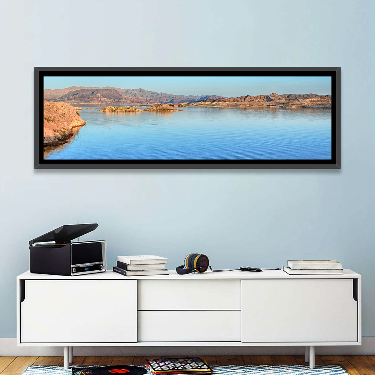 Lake Mead Rocky Shoreline Wall Art