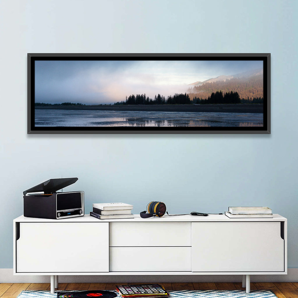 Lake Clark Foggy Shoreline Wall Art
