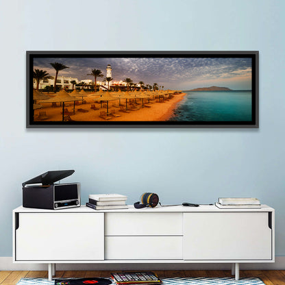 Sharm El Sheikh Beach at Dusk Wall Art