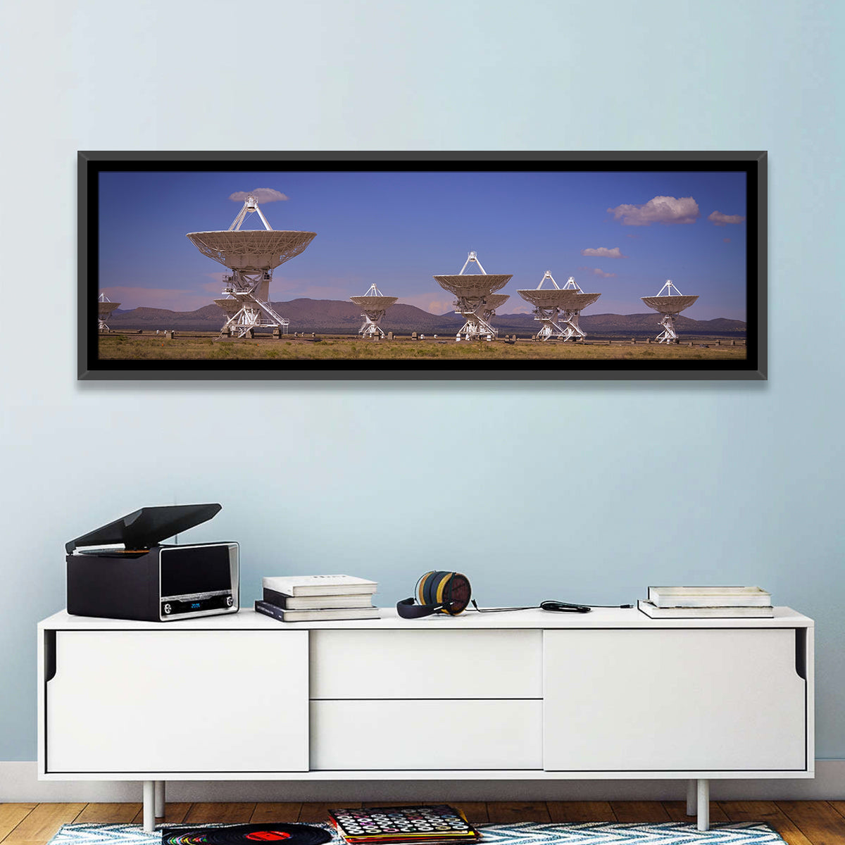Very Large Array Radio Telescopes Wall Art