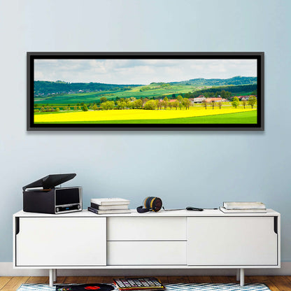 Czech Rapeseed Fields Wall Art