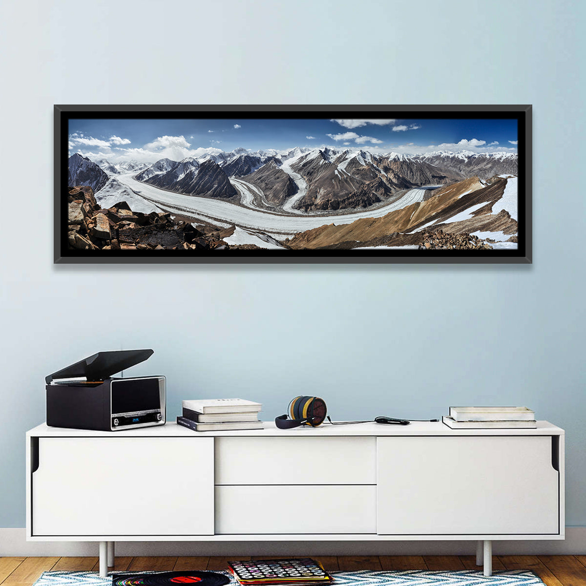 Fedchenko Glacier Valley Wall Art
