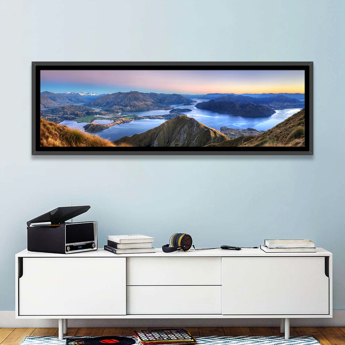 Lake Wanaka from Roys Peak Wall Art