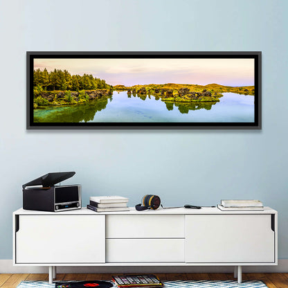 Lake Myvatn Reflections Wall Art