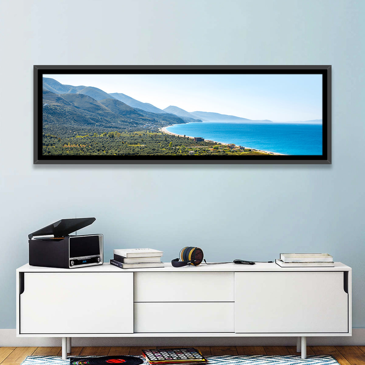 Borsh Coastline, Albania Wall Art