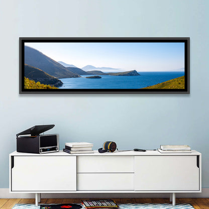 Coastal Cliffs and Lighthouse Bay Wall Art