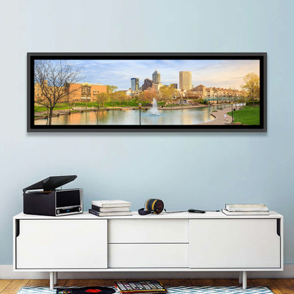 Indianapolis Central Canal Skyline Wall Art