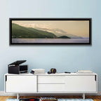 Ohrid Lakeshore Mountain View Wall Art