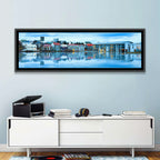 Reykjavik City Hall at Blue Hour Wall Art