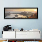 Autumn Morning at Lake Bled Wall Art