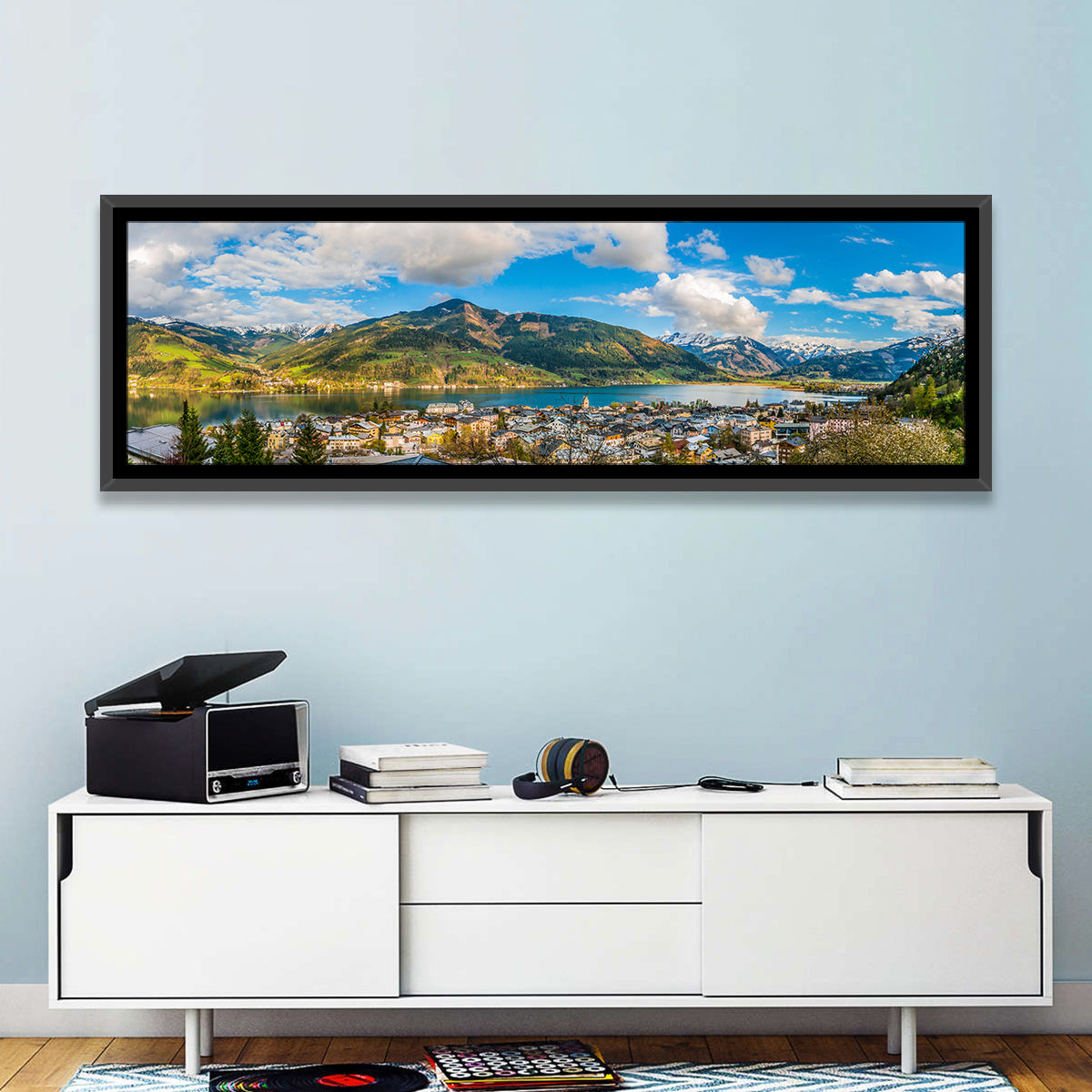 Zell Am See Shoreline Wall Art