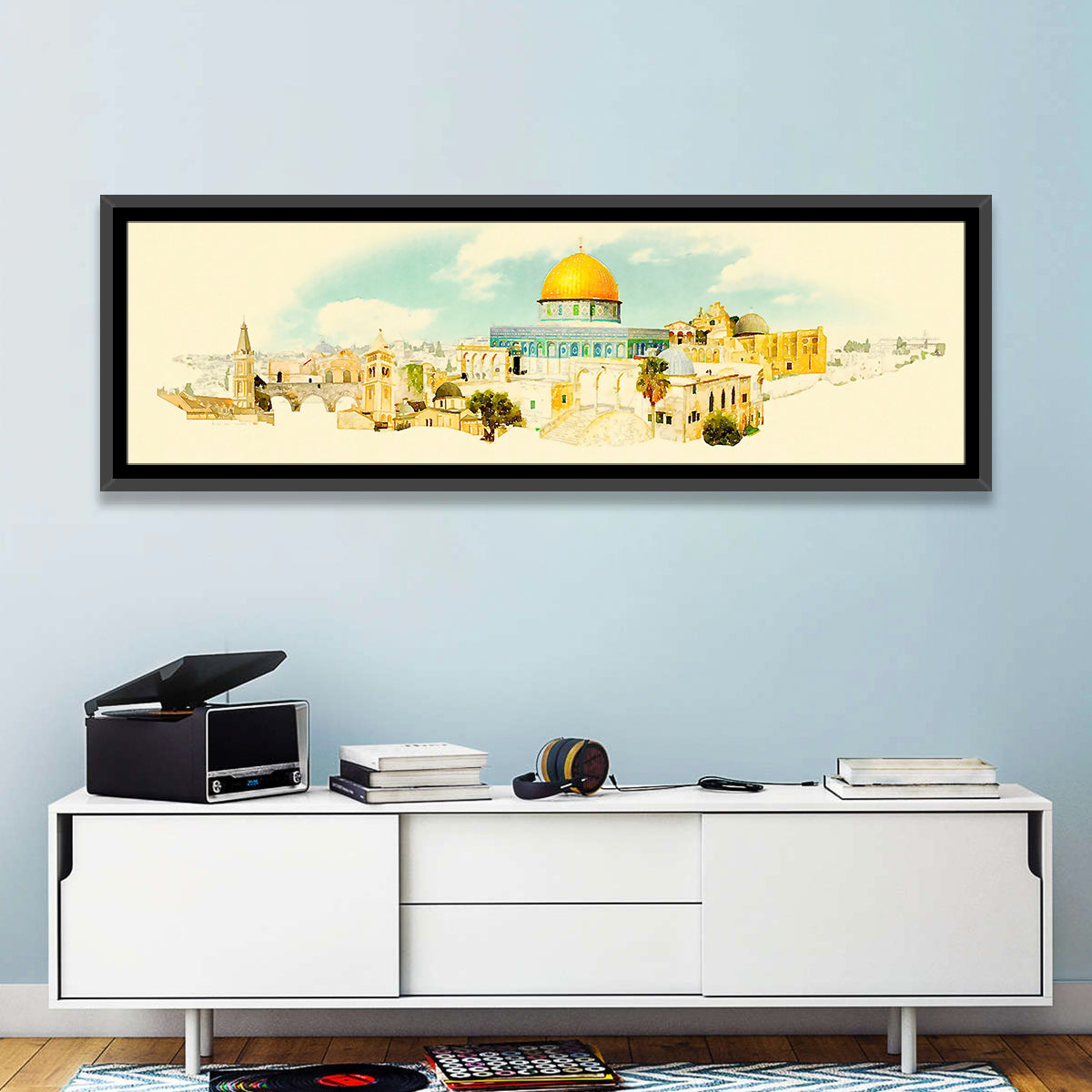 Golden Dome of the Rock, Jerusalem Wall Art