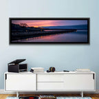 Skaneateles Lake Pier at Dusk Wall Art
