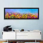 Cornflower and Daisy Meadow Wall Art