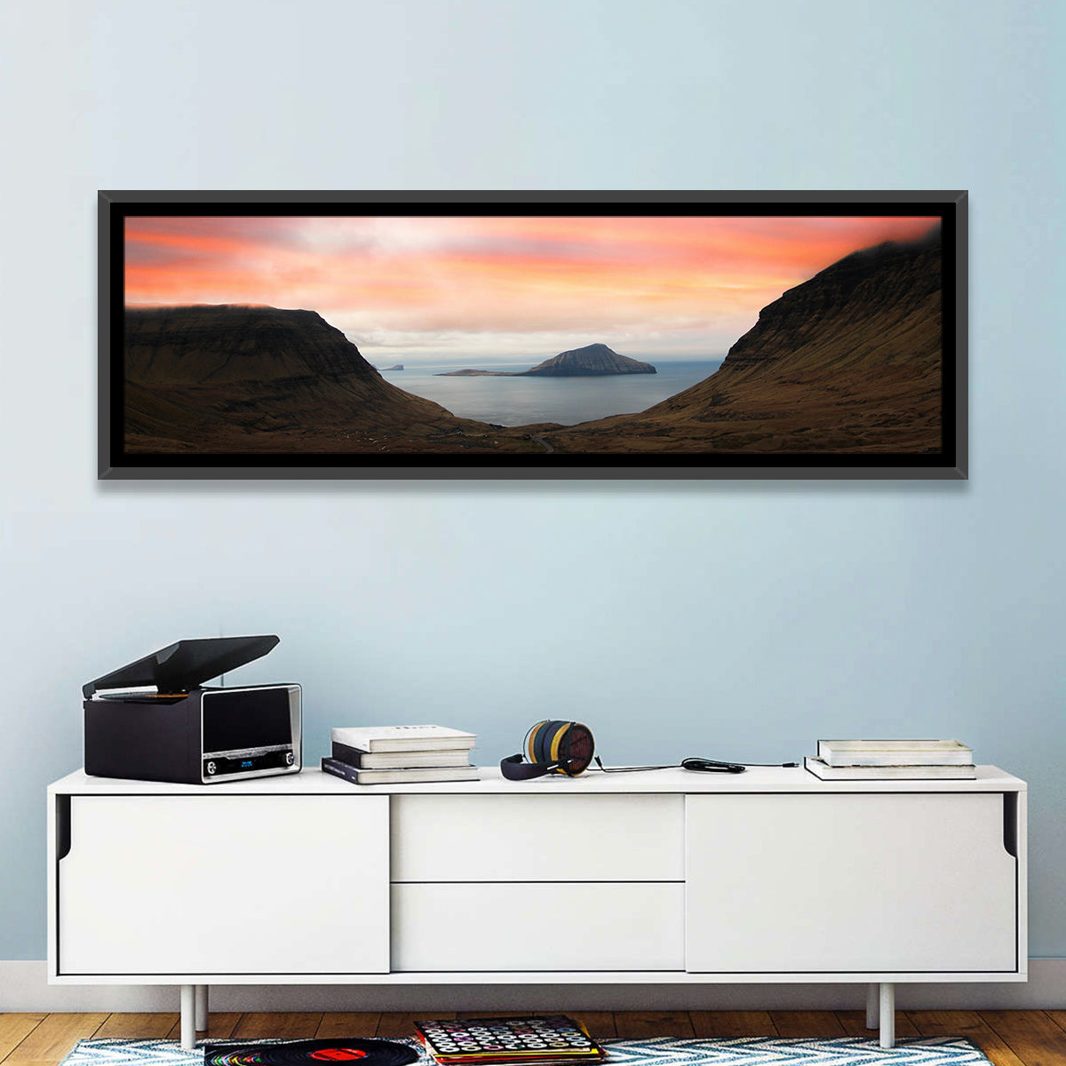 Klakkur Dusk Over Kalsoy Wall Art