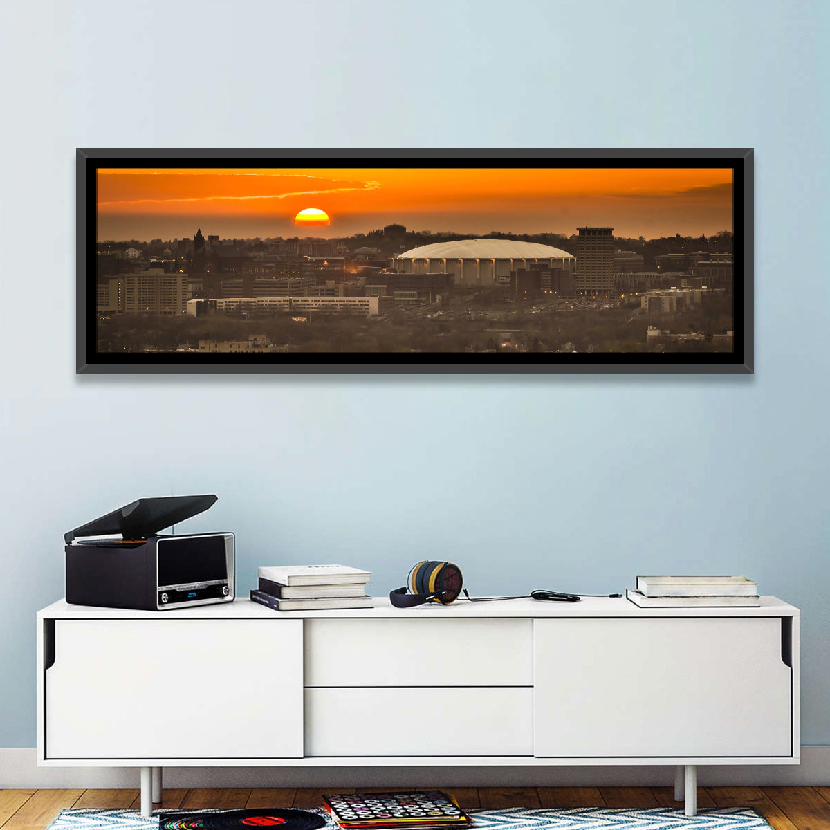 Syracuse University Hill Skyline Wall Art