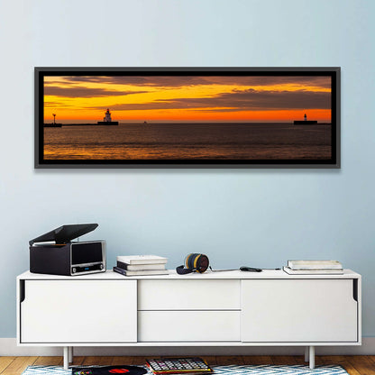 Lake Erie Twin Beacons Wall Art