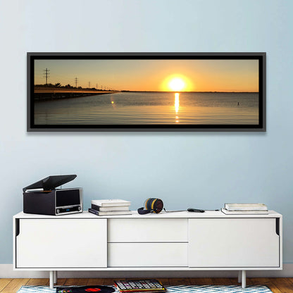 Lake Ray Hubbard Sunset Reflection Wall Art