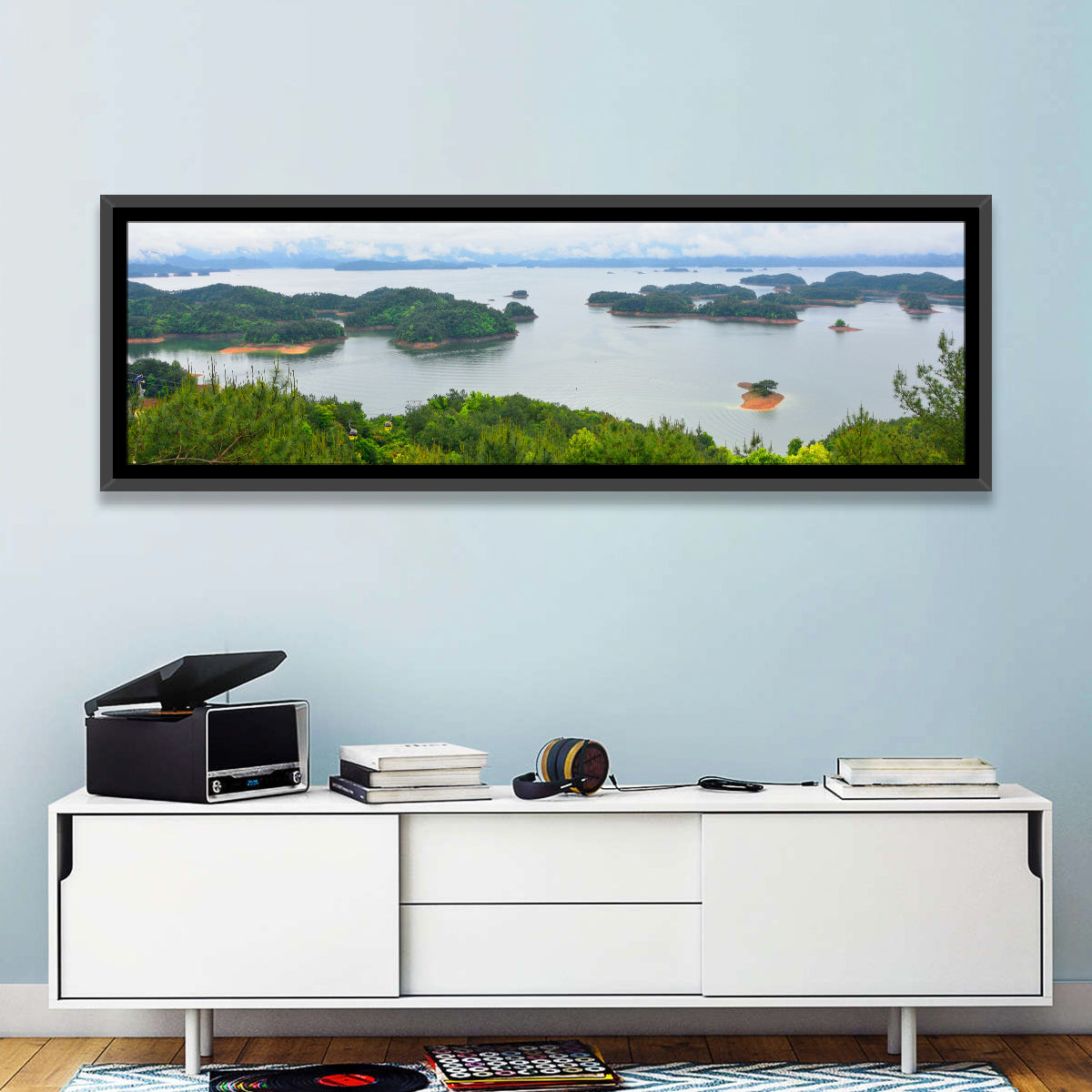 Qiandao Lake Islands View Wall Art