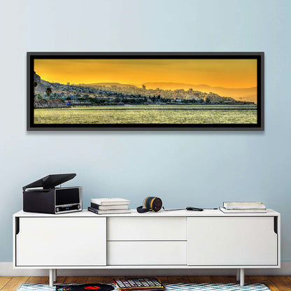Tiberias from the Sea of Galilee Wall Art