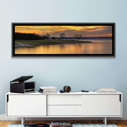 Lake Whitney Sunset Wall Art