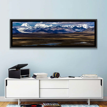 Mount Hess and Mount Debora with Wetlands Wall Art