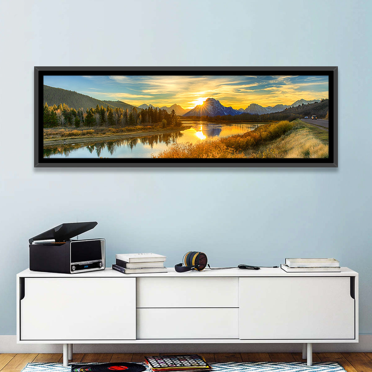 Oxbow Bend Sunrise Wall Art