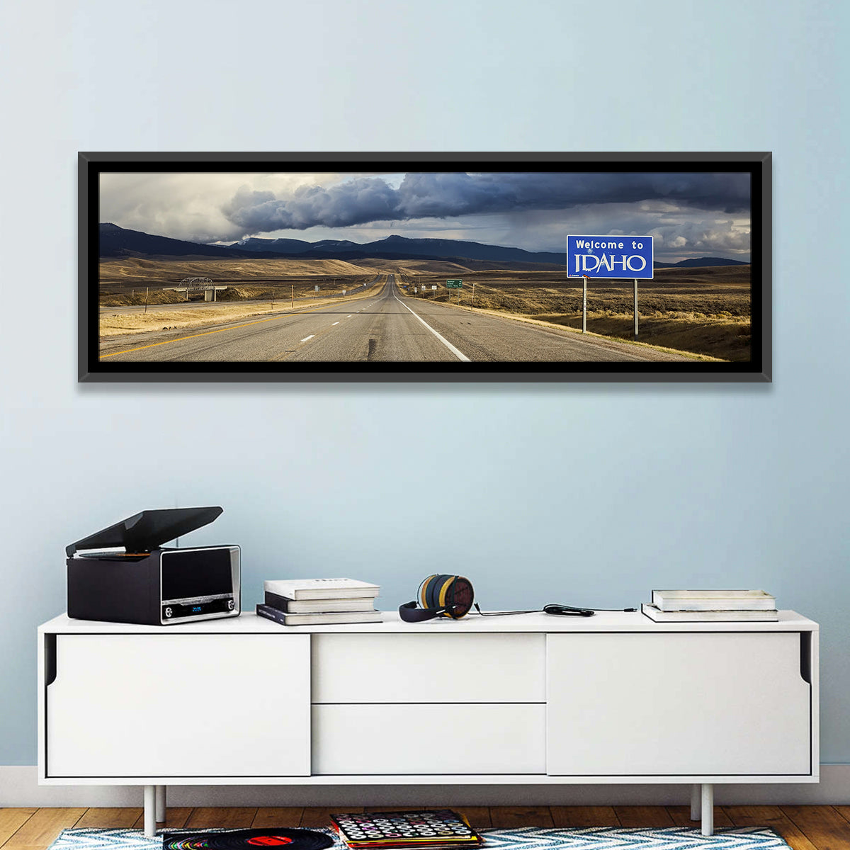 I-15 Idaho Highway Wall Art