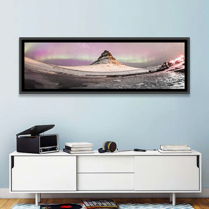Aurora Over Kirkjufell Wall Art