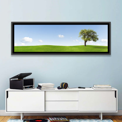 Alone Tree On Hill Wall Art