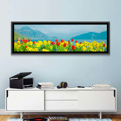 Lake Lucerne Daffodils Wall Art